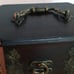 Two vintage wooden wine boxes one a double other for single bottle