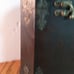 Two vintage wooden wine boxes one a double other for single bottle