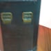 Two vintage wooden wine boxes one a double other for single bottle