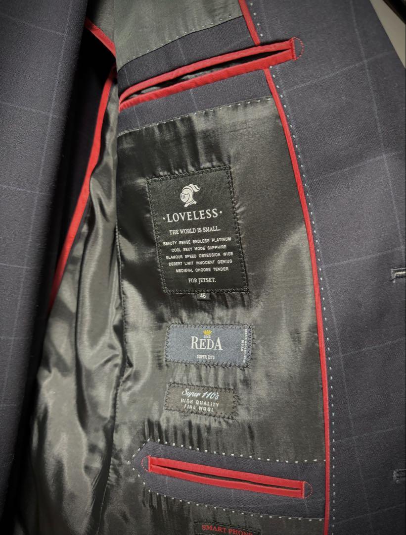 Love Less, Brand New Suit, REDA, Original Price 85,800 Yen. - detail