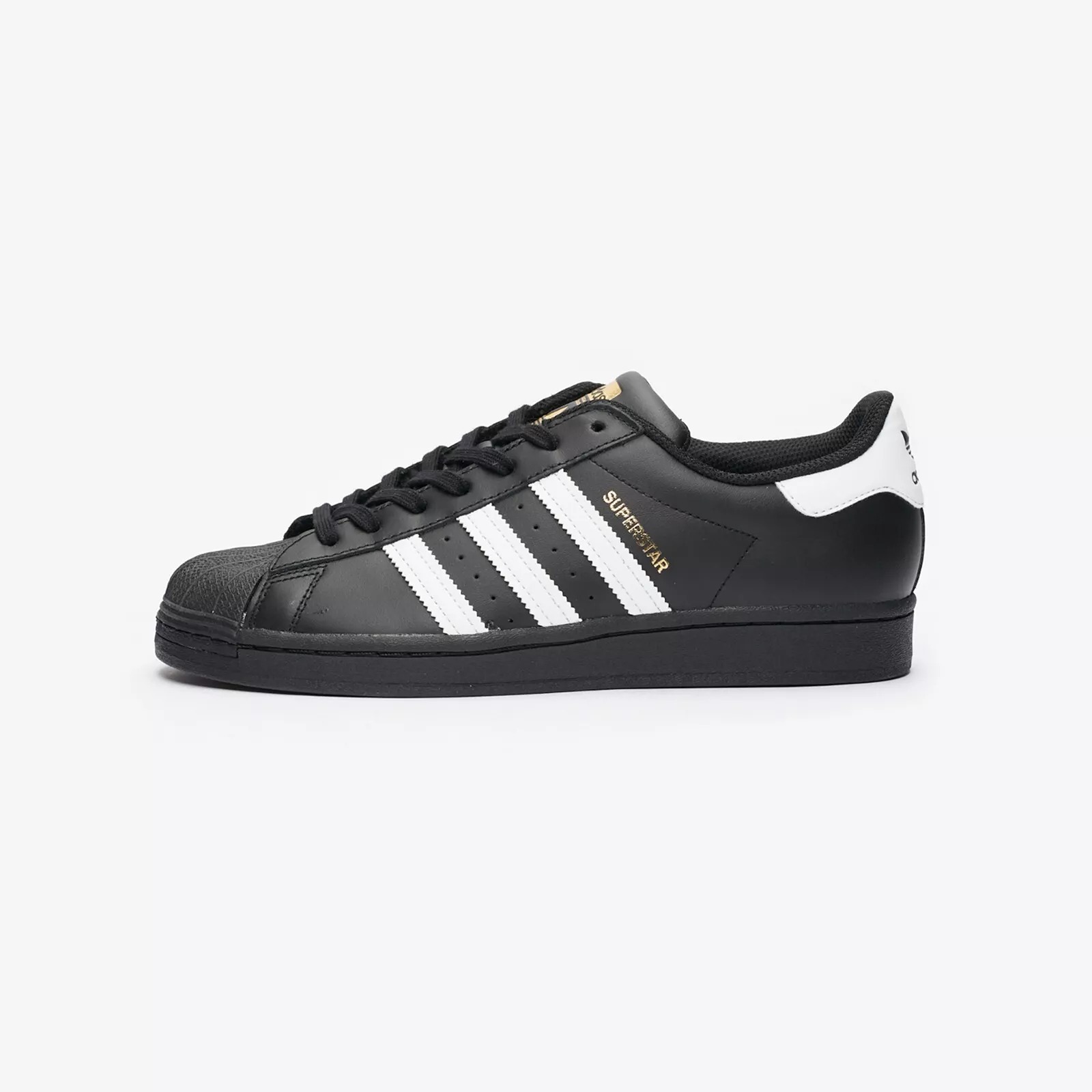 Sz 12 Adidas Superstar Originals - Men`s Sneakers White Black EG4959 NEW