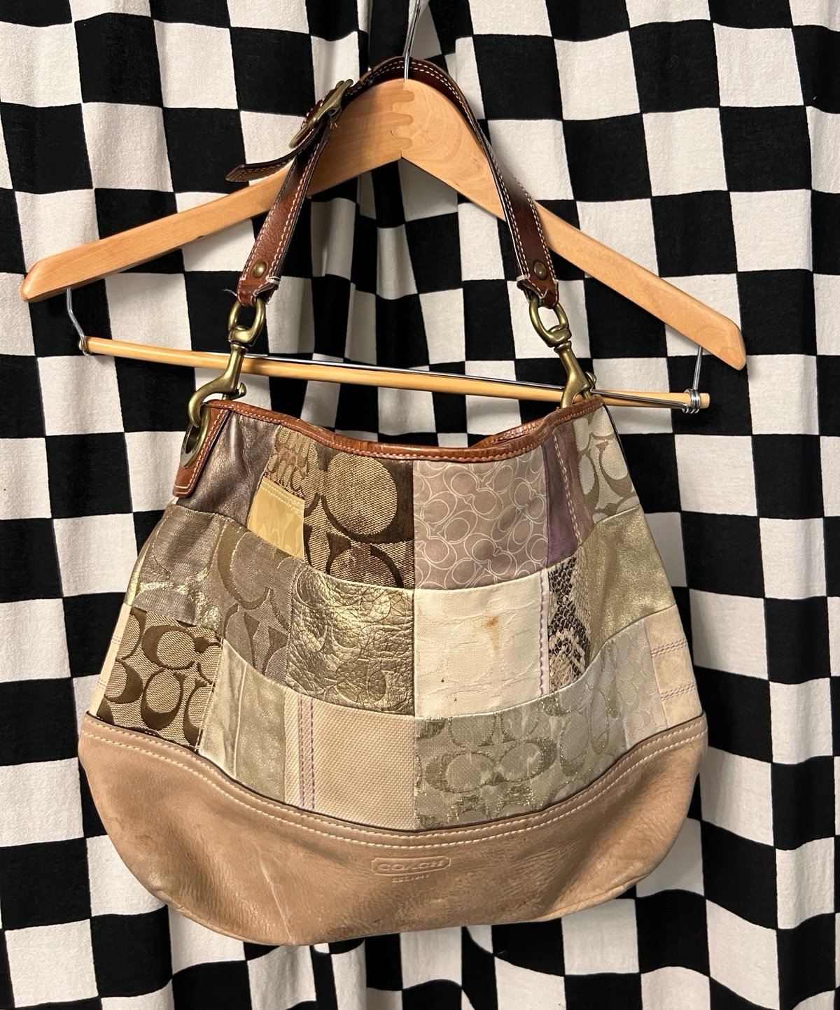 Coach patchwork Shoulder bag