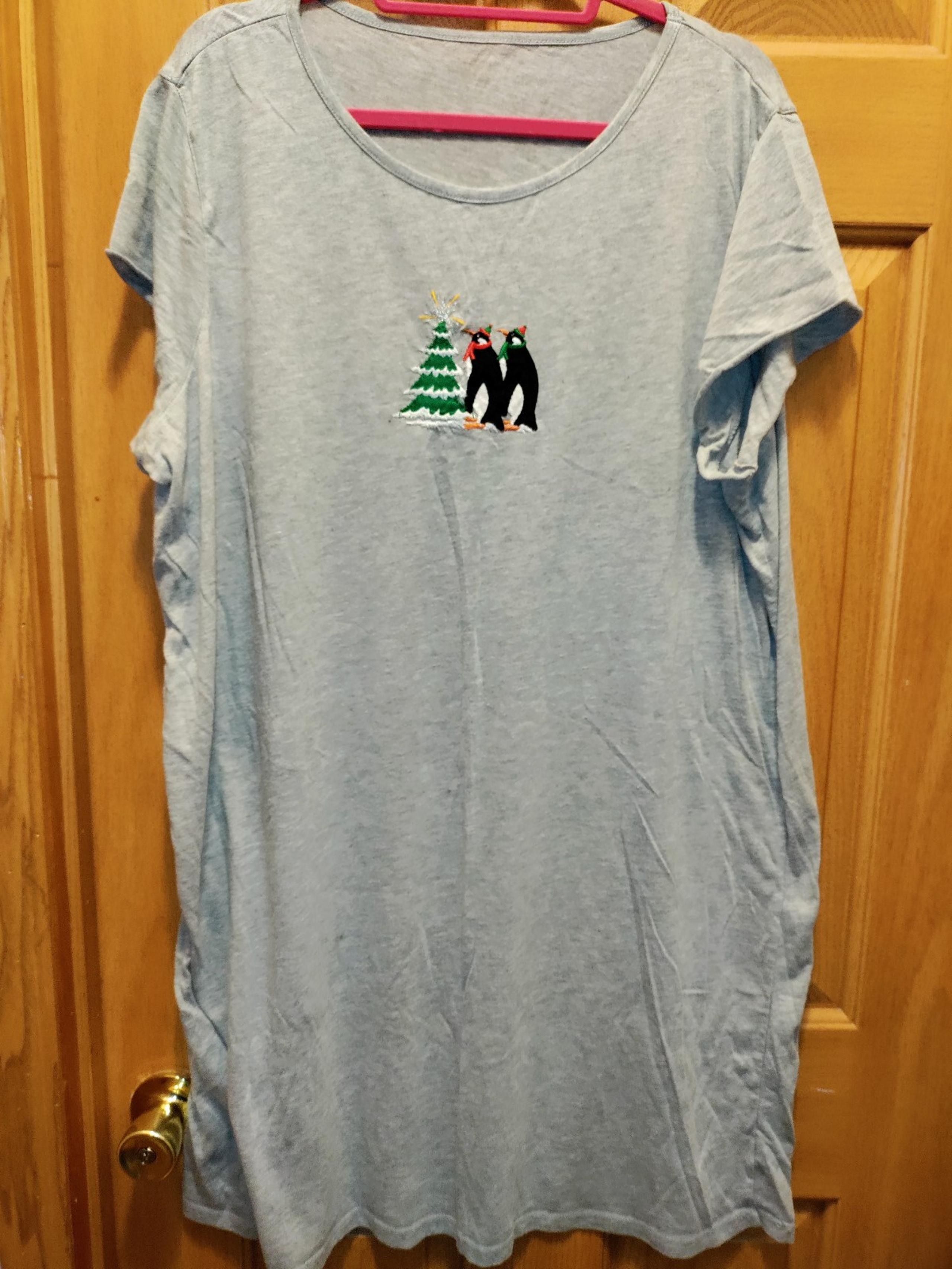 Women's 2XL (20w) short sleeve sleep shirt/night gown