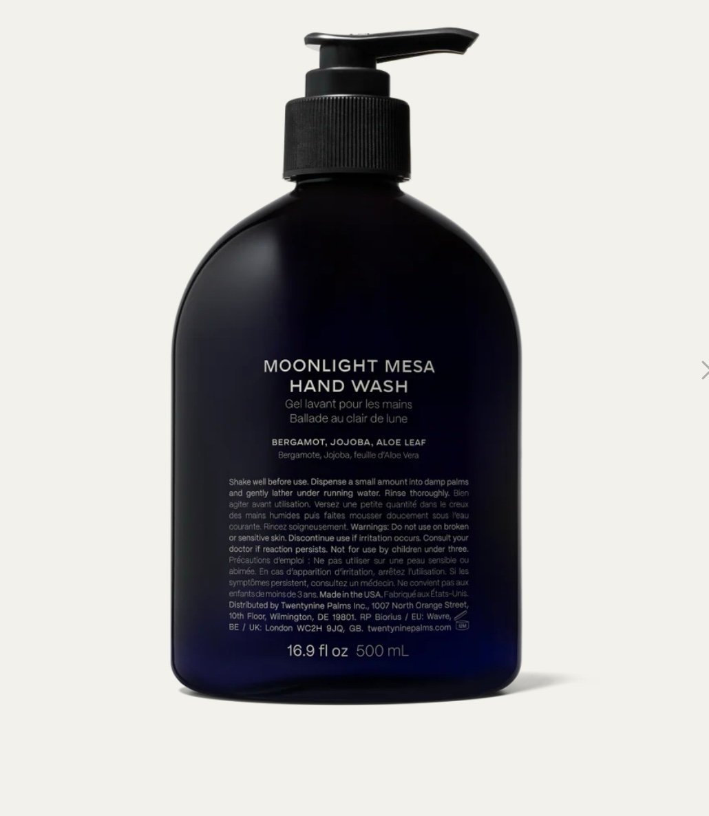 Twentynine Palms body wash