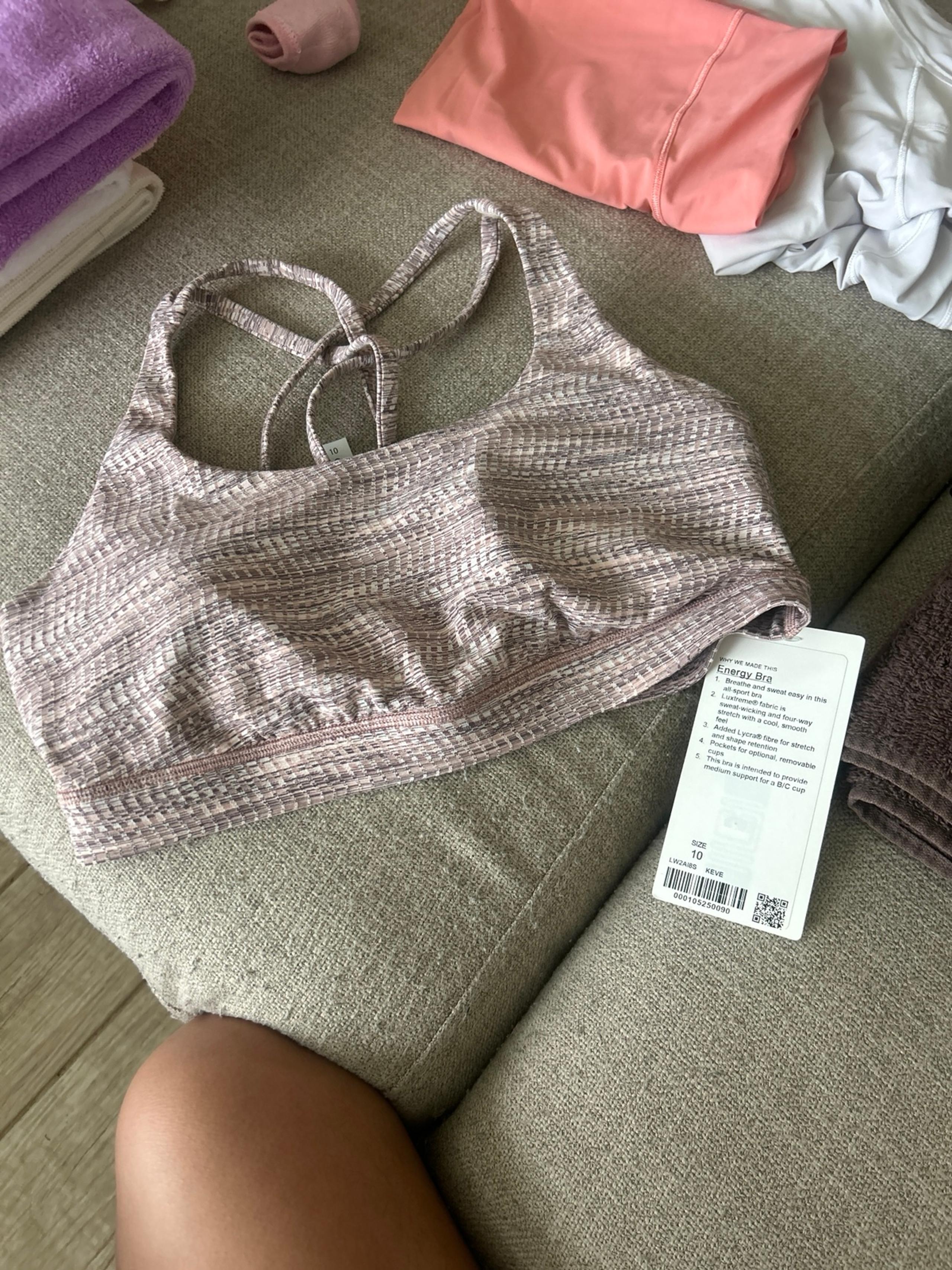Lulu lemon energy bra