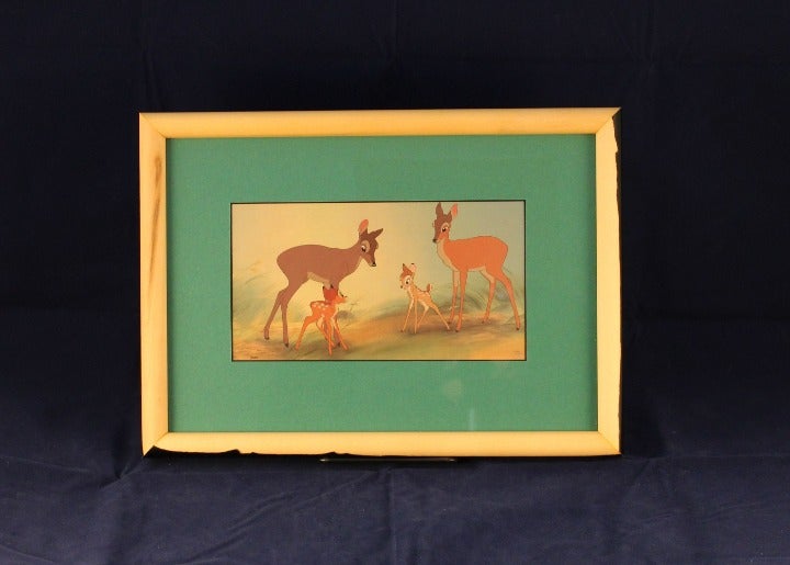 Bambi Framed Promotional Card