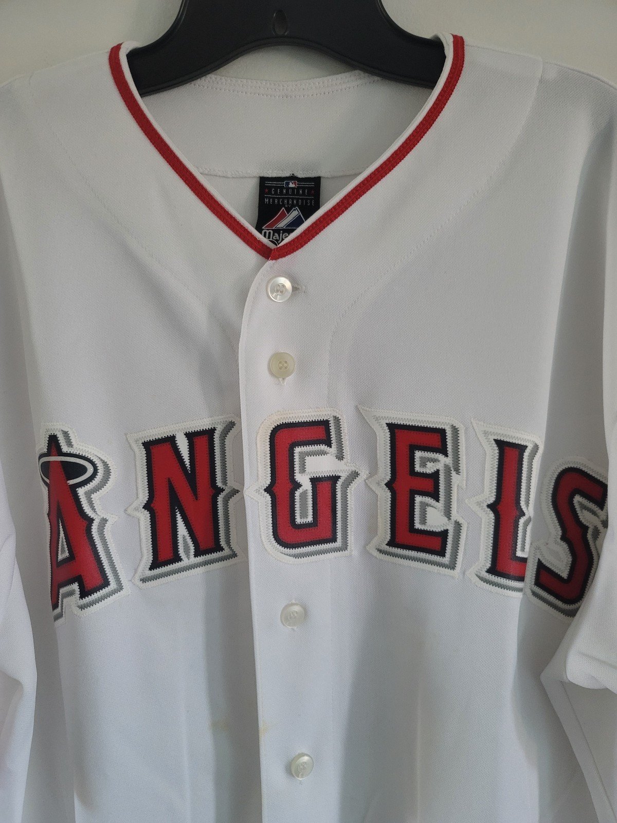 Los Angeles Angels Albert Pujols #5 Majestic Authentic MLB