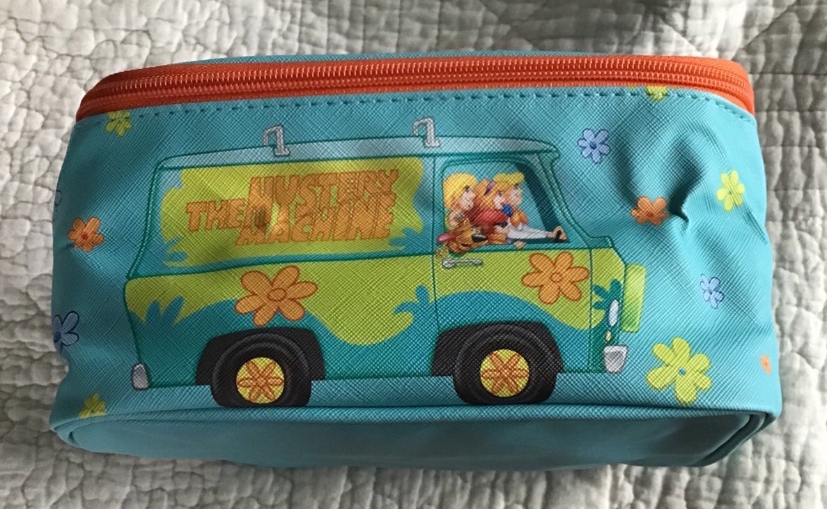 NEW Scooby Doo x Glamlite Limited Edition The Mystery Machine Makeup Bag