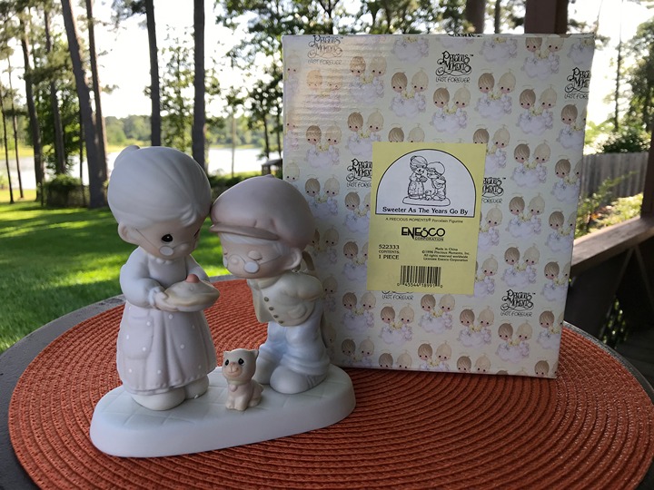 Precious Moments 1996 Figurine Sweeter As The Years Go By by Samuel J. Butcher