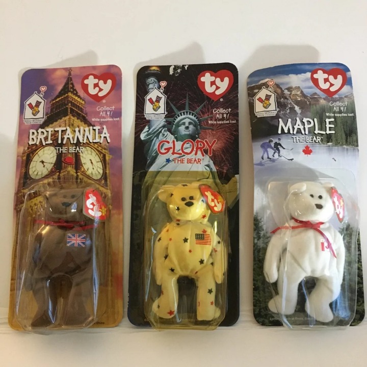 Ty Beanie Babies: Ronald McDonald Lot