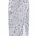 HELMUT LANG Asymmetrical Twist Knot STRATA SKIRT Print Jersey USA ( L )