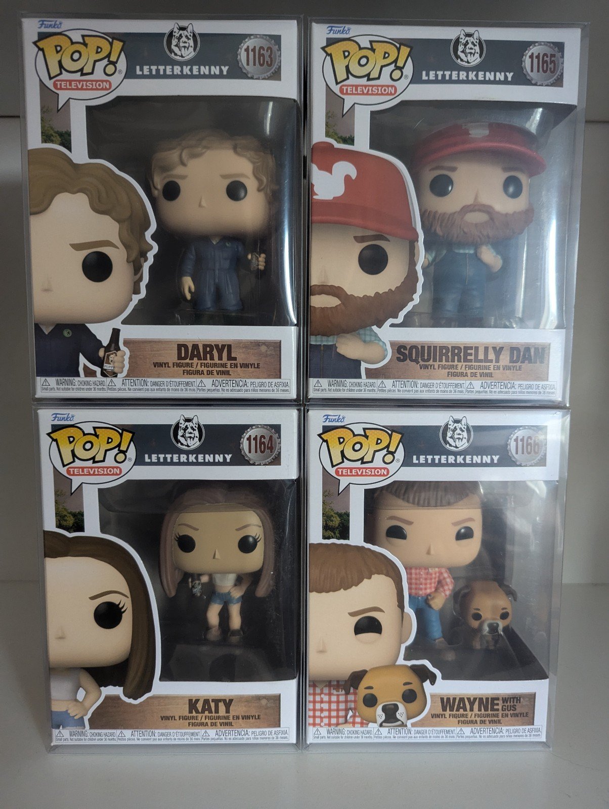 Funko Pop - Letter Kenny - Complete set