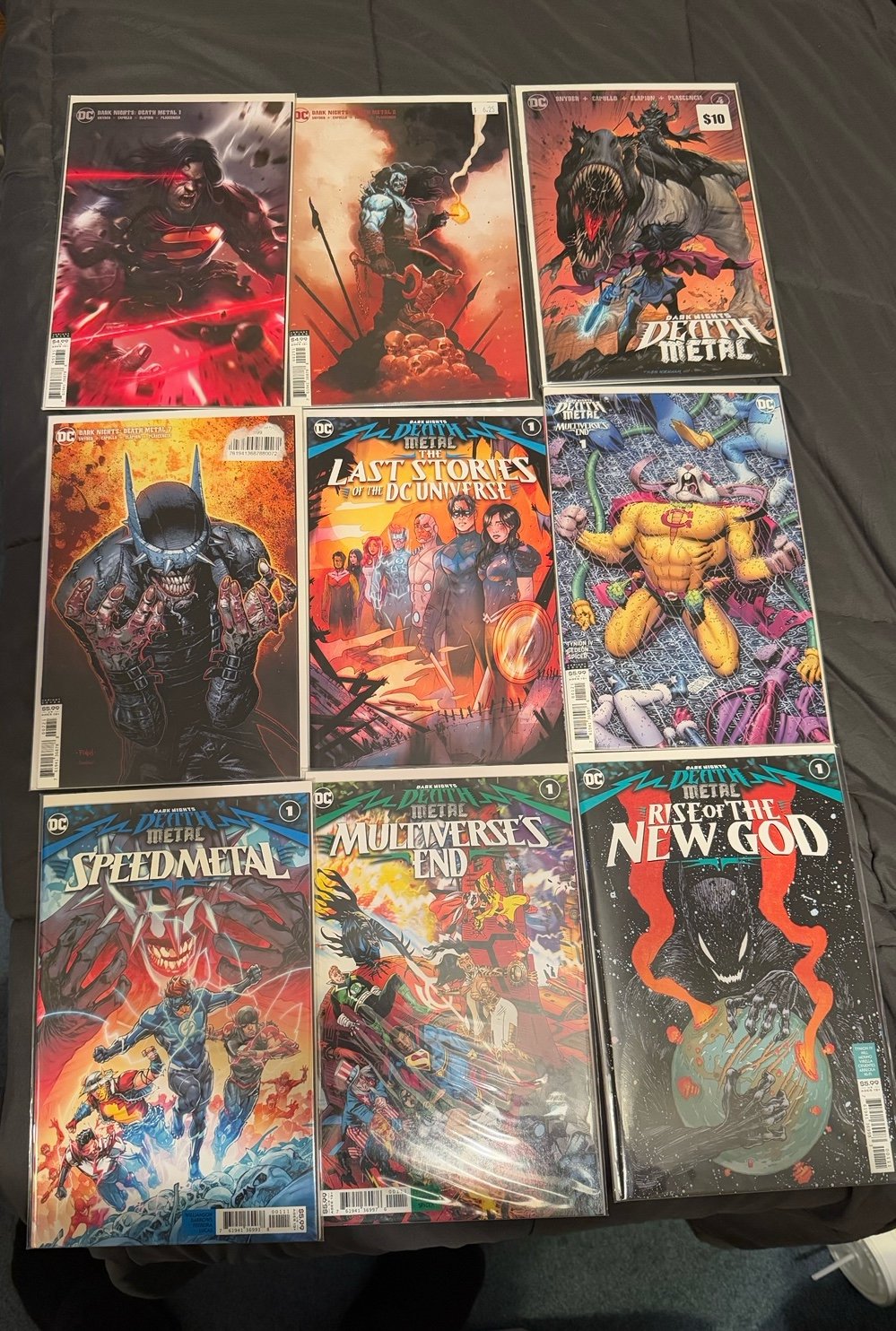 Death metal (9 comics)