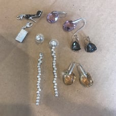 Swarovski Earrings 4pairs 2 Charms