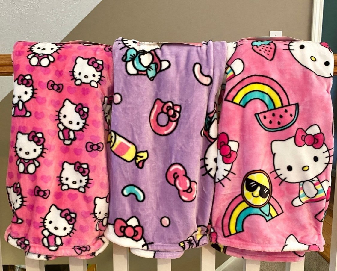 Hello Kitty Throw Blankets!