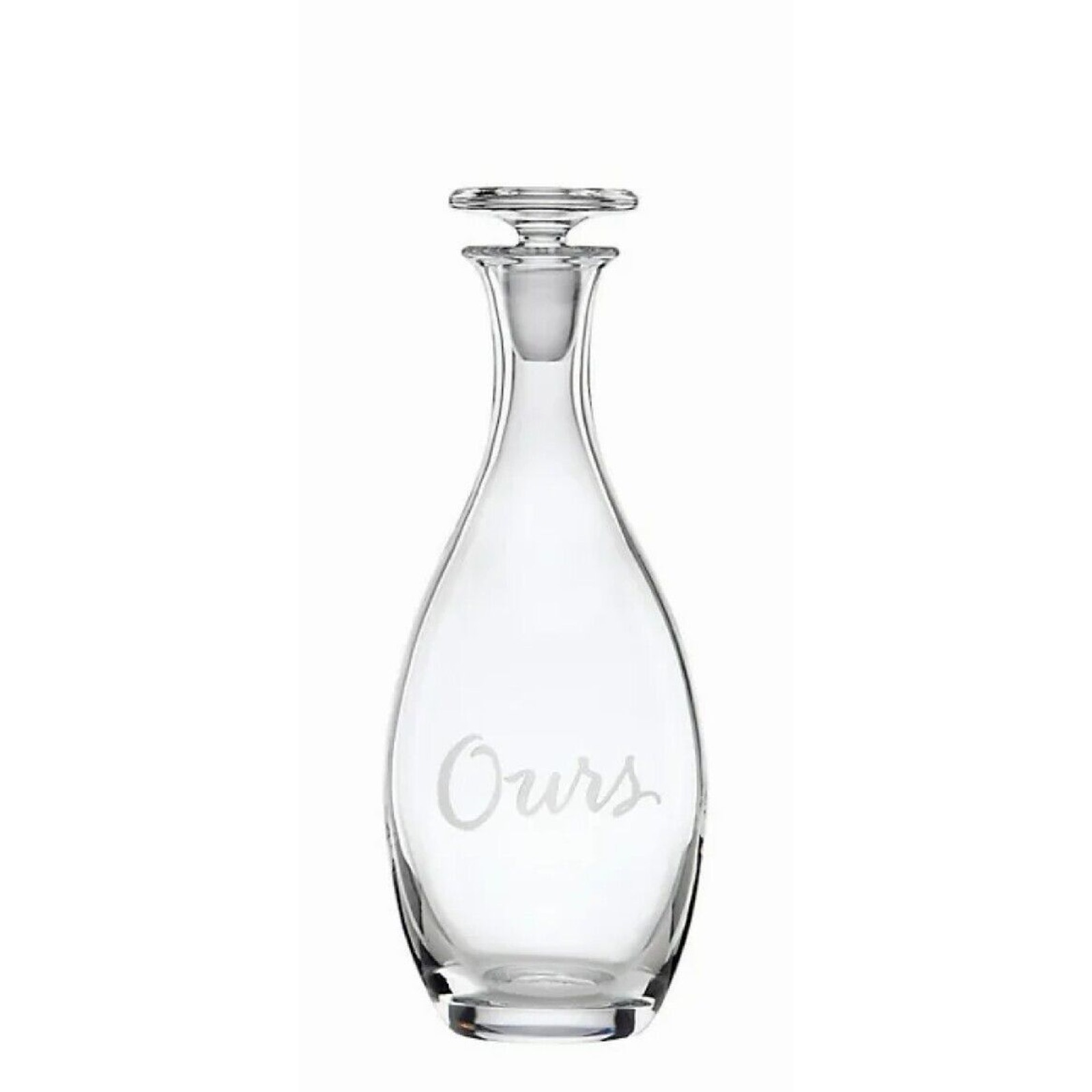Kate Spade New York OURS Crystal Glass Decanter 11.5 by LENOX #830555
