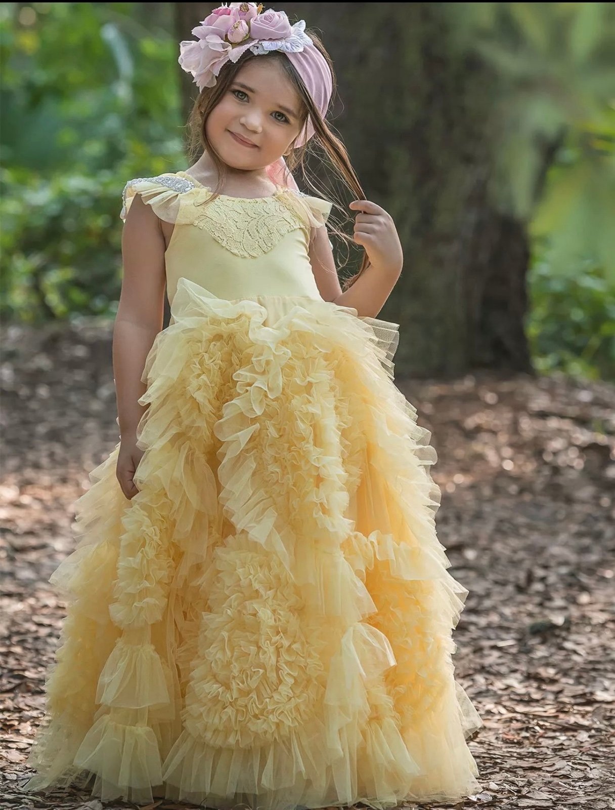 Dollcake Best Wishes Frock ( yellow )