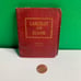 Antique 1920 Book Miniature Library LANCELOT AND ELAINE Little Leather Library