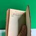 Antique 1920 Book Miniature Library LANCELOT AND ELAINE Little Leather Library