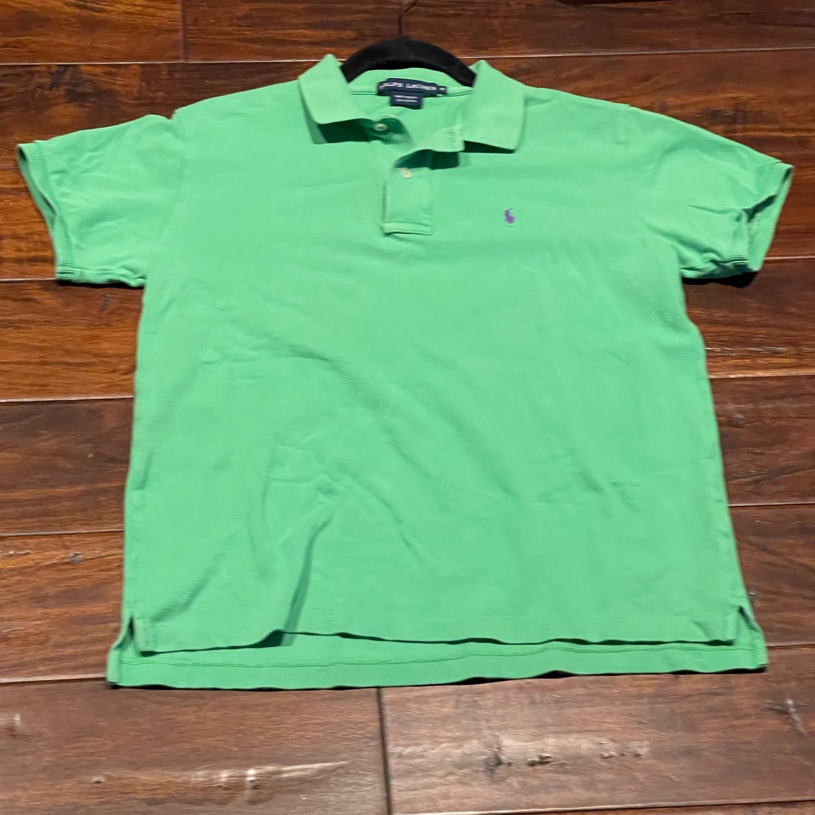 Ralph Lauren green polo shirt M