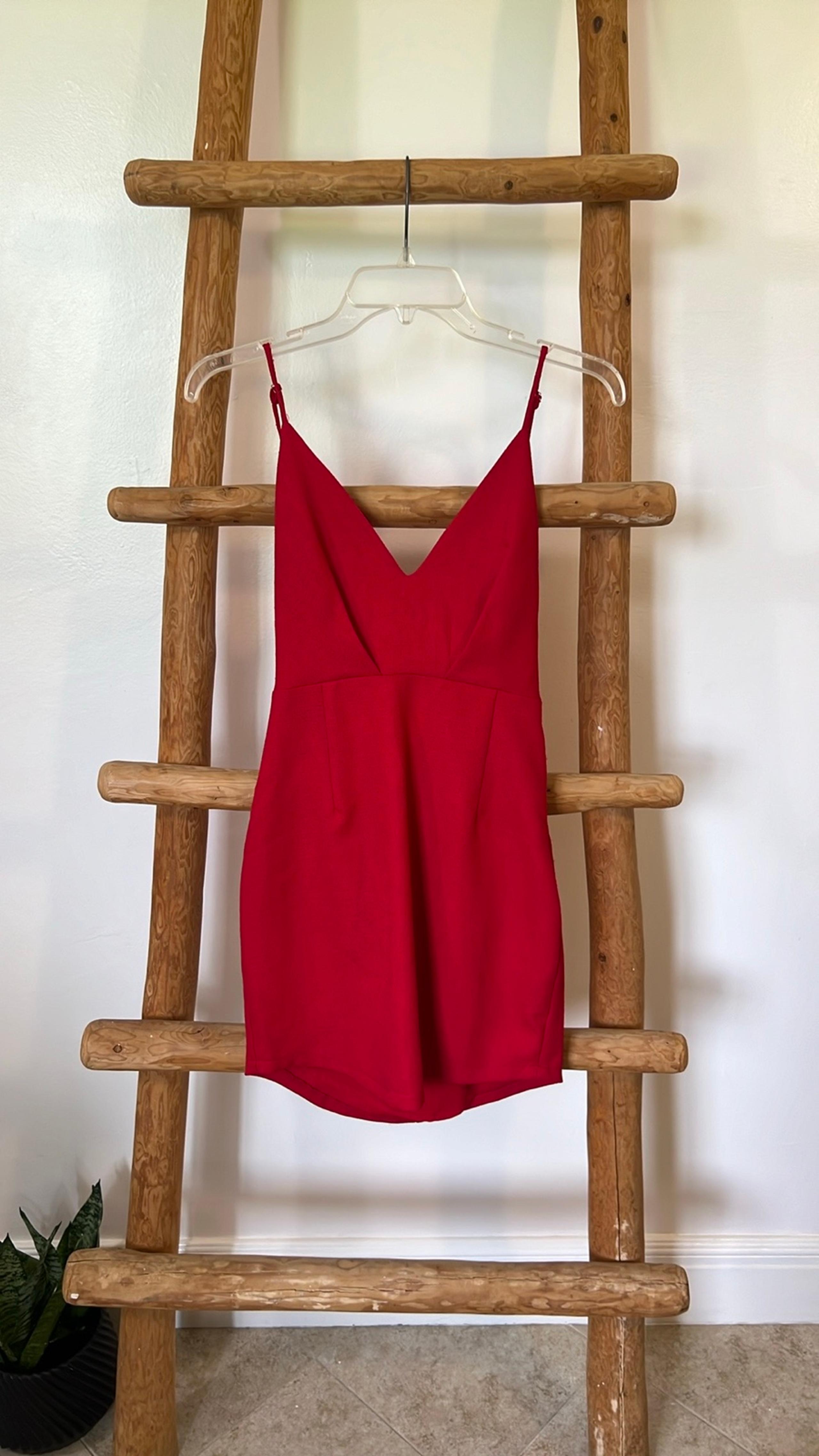 NWTs! Red Dress with back bunting