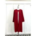 Oversized Red Weill Paris Full Length Trench Coat Women’s Coat Size Large Retro