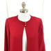 Oversized Red Weill Paris Full Length Trench Coat Women’s Coat Size Large Retro