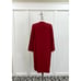 Oversized Red Weill Paris Full Length Trench Coat Women’s Coat Size Large Retro