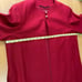 Oversized Red Weill Paris Full Length Trench Coat Women’s Coat Size Large Retro