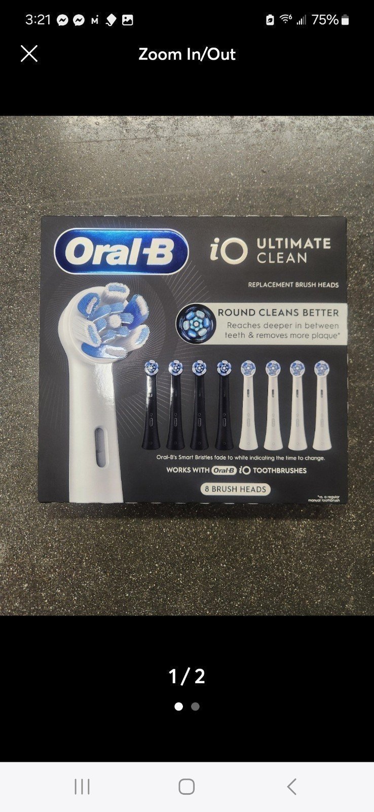 Oral-b io toothbrush heads
