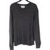 LUCKY BRAND MENS CHARCOAL HEATHERED SWEATER