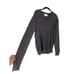 LUCKY BRAND MENS CHARCOAL HEATHERED SWEATER