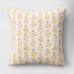 Threshold Natural Happy Easter Throw Pillow 18”x18”
