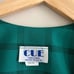 Vintage 80’s green plaid button tailored blazer jacket