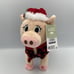 Gemmy Animated Dancing Pig Plush Christmas Gift Pretty Girls Walk Song Dance NWT