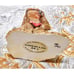 Wee Forest Folk BB-03 Lunch on a Log Brown Bear Fish Sandwich Yellow WFF Figure