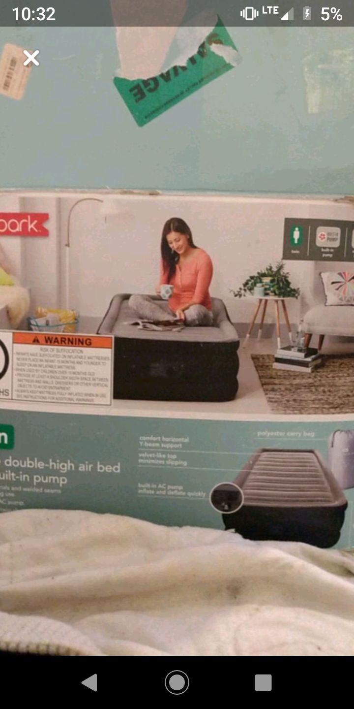 air mattress