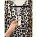 NWT Chicos Glam Plus Friendly Leopard Print Reversible Shrug Poncho One Size 90
