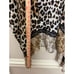 NWT Chicos Glam Plus Friendly Leopard Print Reversible Shrug Poncho One Size 90