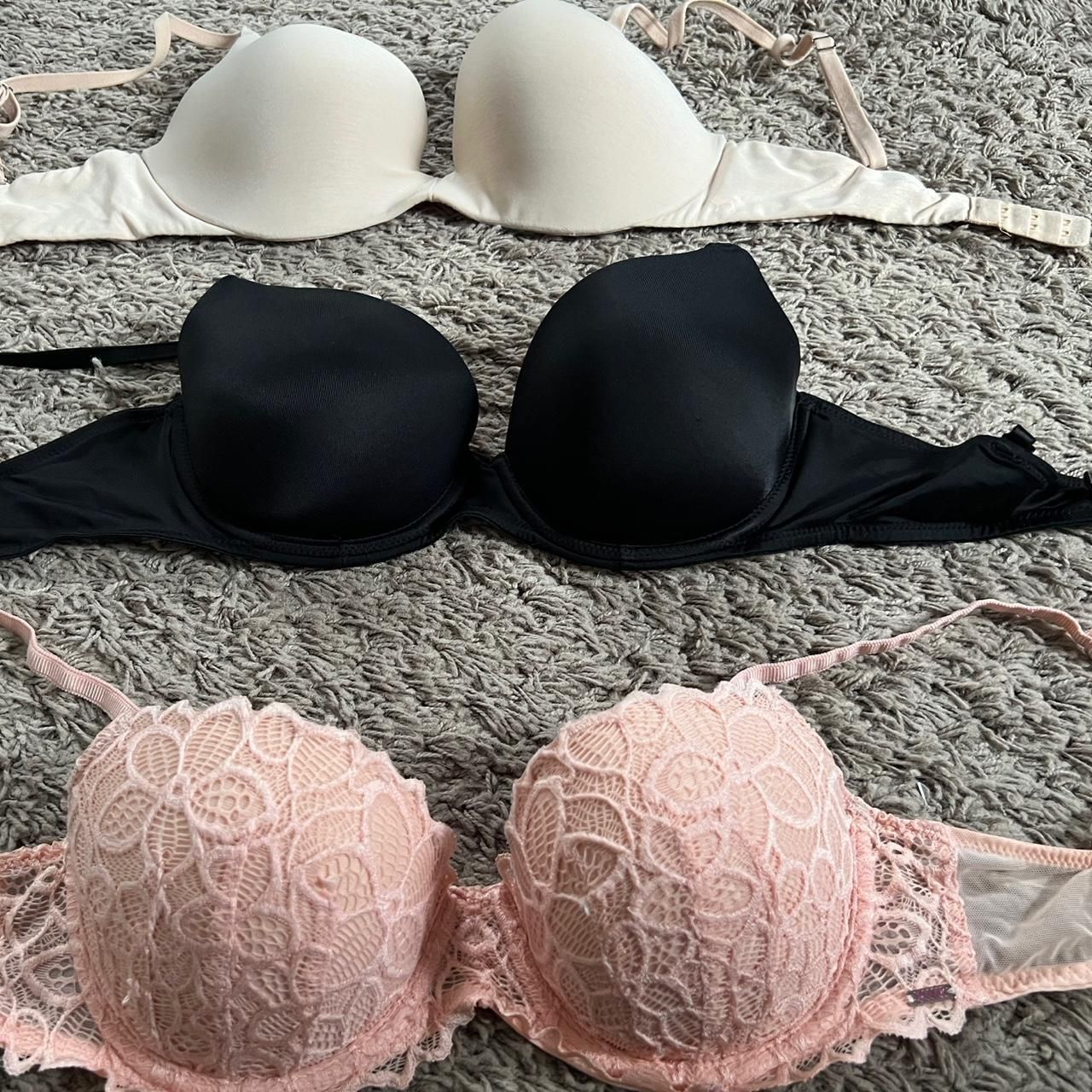 Victoria's Secret Women's Bra Set of 3. Size 32D.
