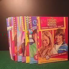 High School Musical Book Lot #1 thru # 12 Disney Mid Level Chapter Fiction