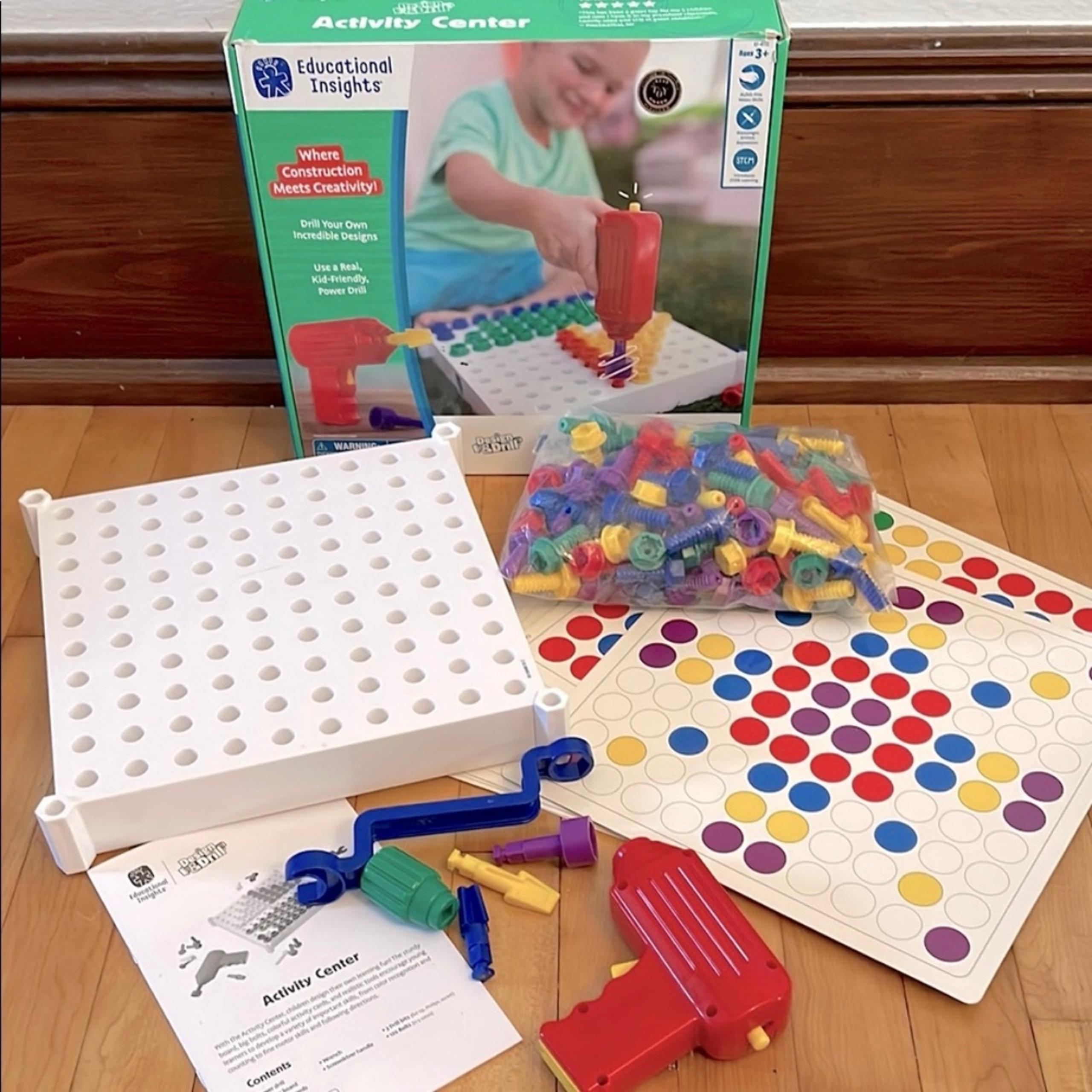Educational Insights Design & Drill Activity Center - Complete