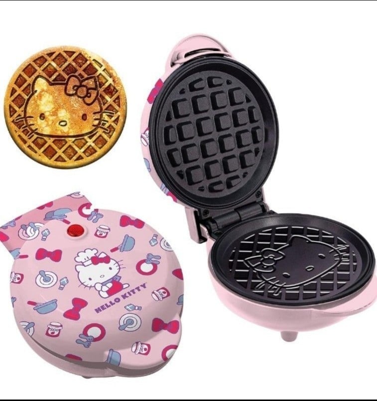 Hello Kitty New Mini Waffle Maker