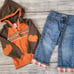 Gymboree Pumpkin Sweater and Pants Size 2T VGUC