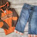Gymboree Pumpkin Sweater and Pants Size 2T VGUC