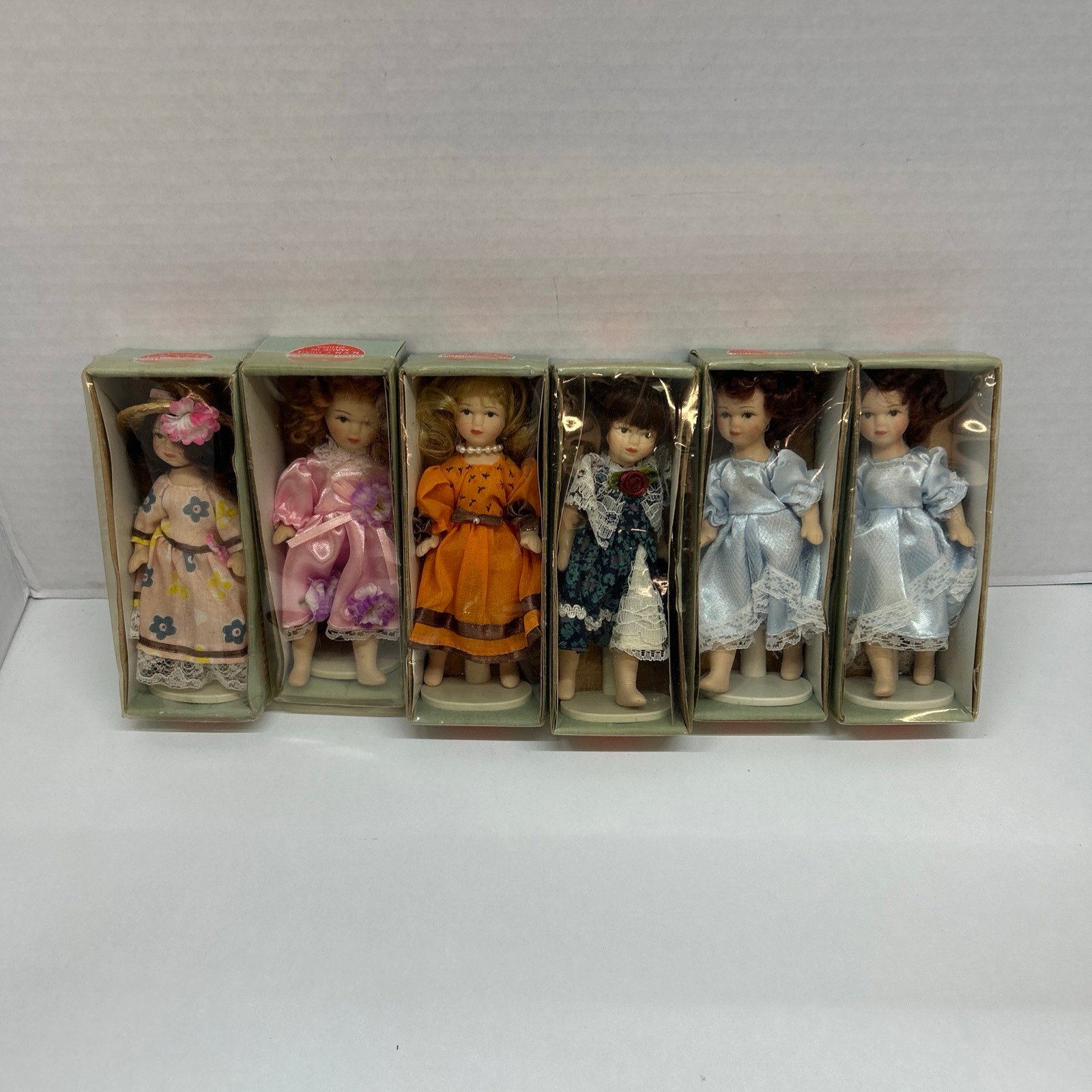 Sitco Importing Porcelain Doll Lot Of 6