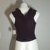 NWT Free People Black Raisin This Cutie Off Shoulder Top