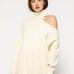 &merci • NWT cream knit turtle neck (S-M)