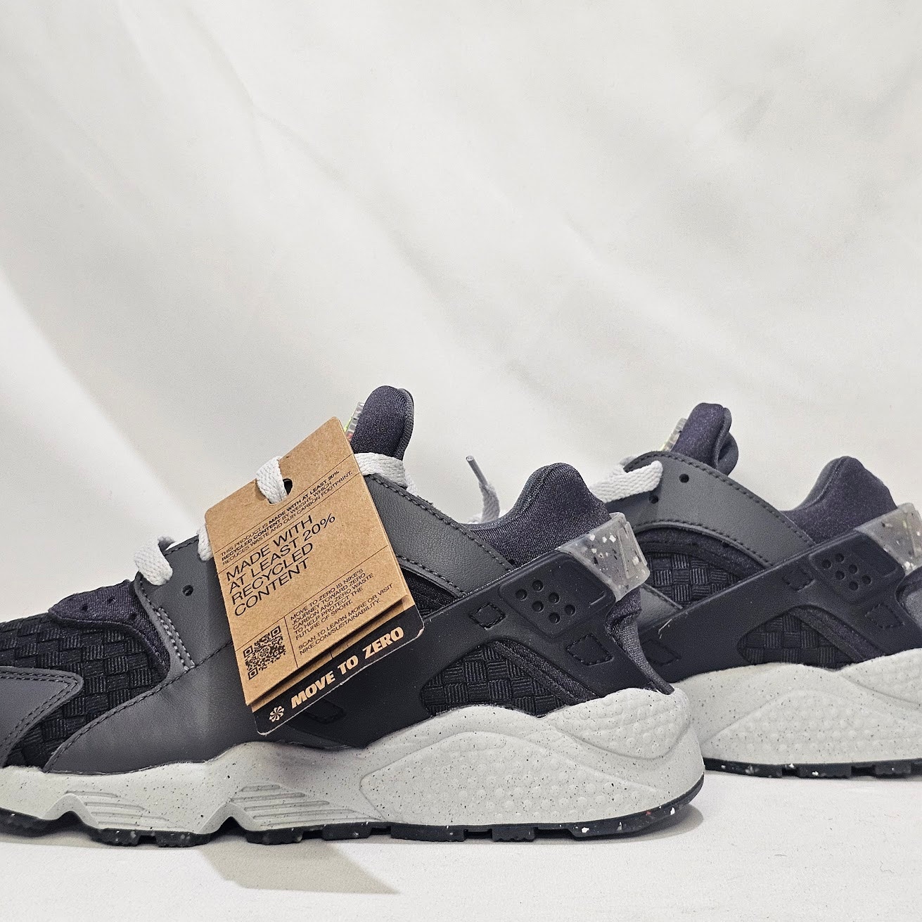 Nike Air Huarache Crater PRM Women's 6.5 Grey NWB