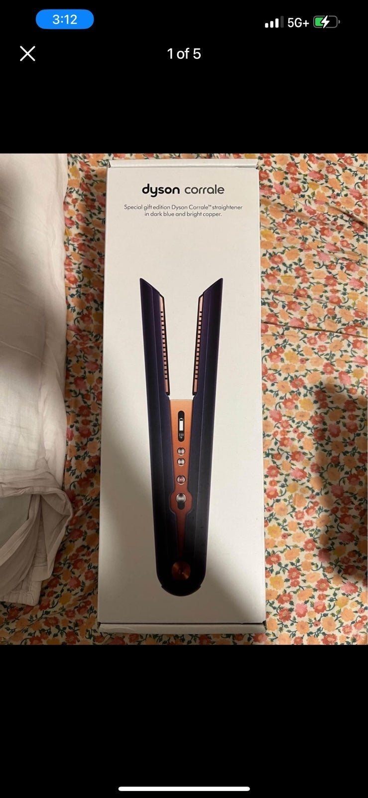 Special Edition Dyson Corrale Hair Straightner